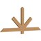 Ekena Millwork Kennewick Timber Gable Bracket, Western Red Cedar, 60"W x 25"H x 1 1/2"D x 3 1/2"F, 10/12 Pitch GBW060X25X0204KEN00SWR - alternate 2